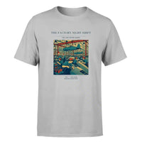 Thumbnail for VINTAGE G4502 - The Factory Night Shift - Premium T-Shirt design on lightgray premium t shirt