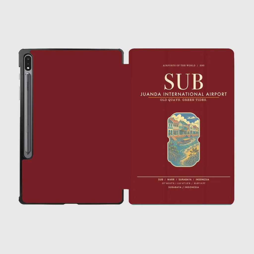 Juanda International Airport Surabaya SUB - Dark Red