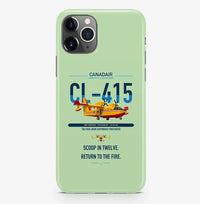 Thumbnail for Canadair CL-415 design on light green magsafe iphone case, for iPhone Pro Max