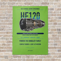 Thumbnail for HF120 vertical canvas print - no frame - light green background