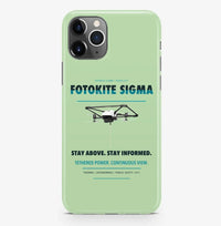 Thumbnail for Fotokite Sigma Case ProMax design on light green iphone case promax