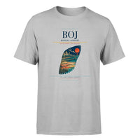 Thumbnail for Burgas Airport (BOJ) Premium T-Shirt Light Gray