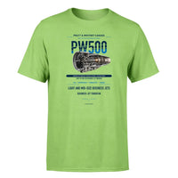 Thumbnail for PW500 design on light green single side