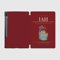 Thumbnail for Houston George Bush Intercontinental Airport IAH - Dark Red