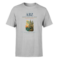 Thumbnail for Aberdeen Airport (ABZ) Premium T-Shirt Light Gray