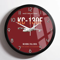 Thumbnail for KC-130F BuNo 149798 design on dark red framed wall clock