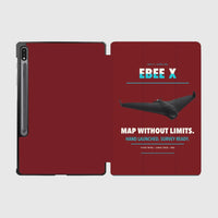 Thumbnail for AgEagle eBee X design on dark red samsung tablet tablet case