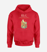 Thumbnail for Rostock-Laage Airport (RLG) design on red hoodie single-side print