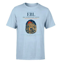 Thumbnail for Erbil International Airport (EBL) T-Shirt single-side front print in Light Blue | erbil-international-airport-ebl-double-side-t-shirt
