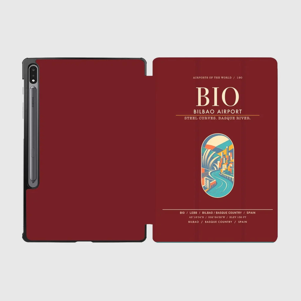 Bilbao Airport BIO - Dark Red