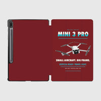 Thumbnail for DJI Mini 3 Pro design on dark red samsung tablet tablet case