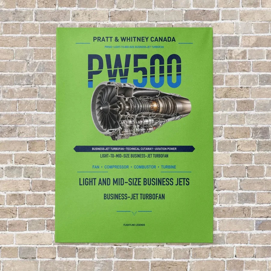 PW500 vertical canvas print - no frame - light green background