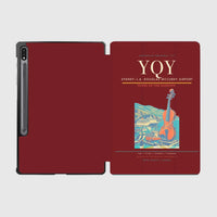Thumbnail for Sydney–J.A. Douglas McCurdy Airport (YQY) design on dark red samsung tablet tablet case