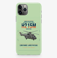 Thumbnail for Airbus H215M design on light green magsafe iphone case, for iPhone Pro Max