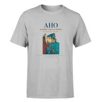 Thumbnail for Alghero Airport (AHO) Premium T-Shirt Light Gray