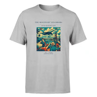 Thumbnail for VINTAGE G4129 - The Moonport Neighbors - Premium T-Shirt design on lightgray premium t shirt