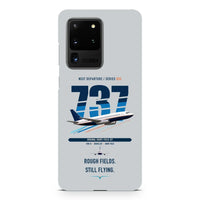 Thumbnail for Boeing 737-200 design on samsung case - light gray