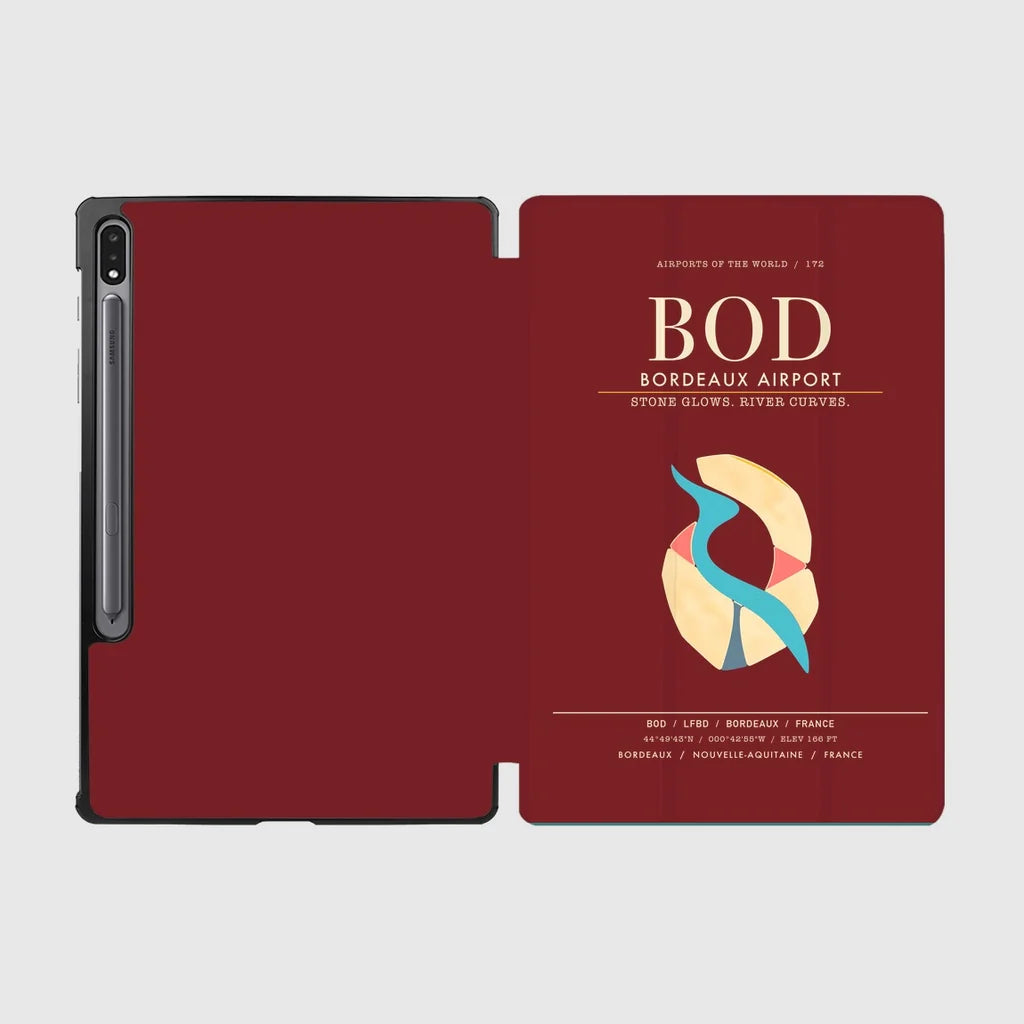 Bordeaux Airport BOD - Dark Red