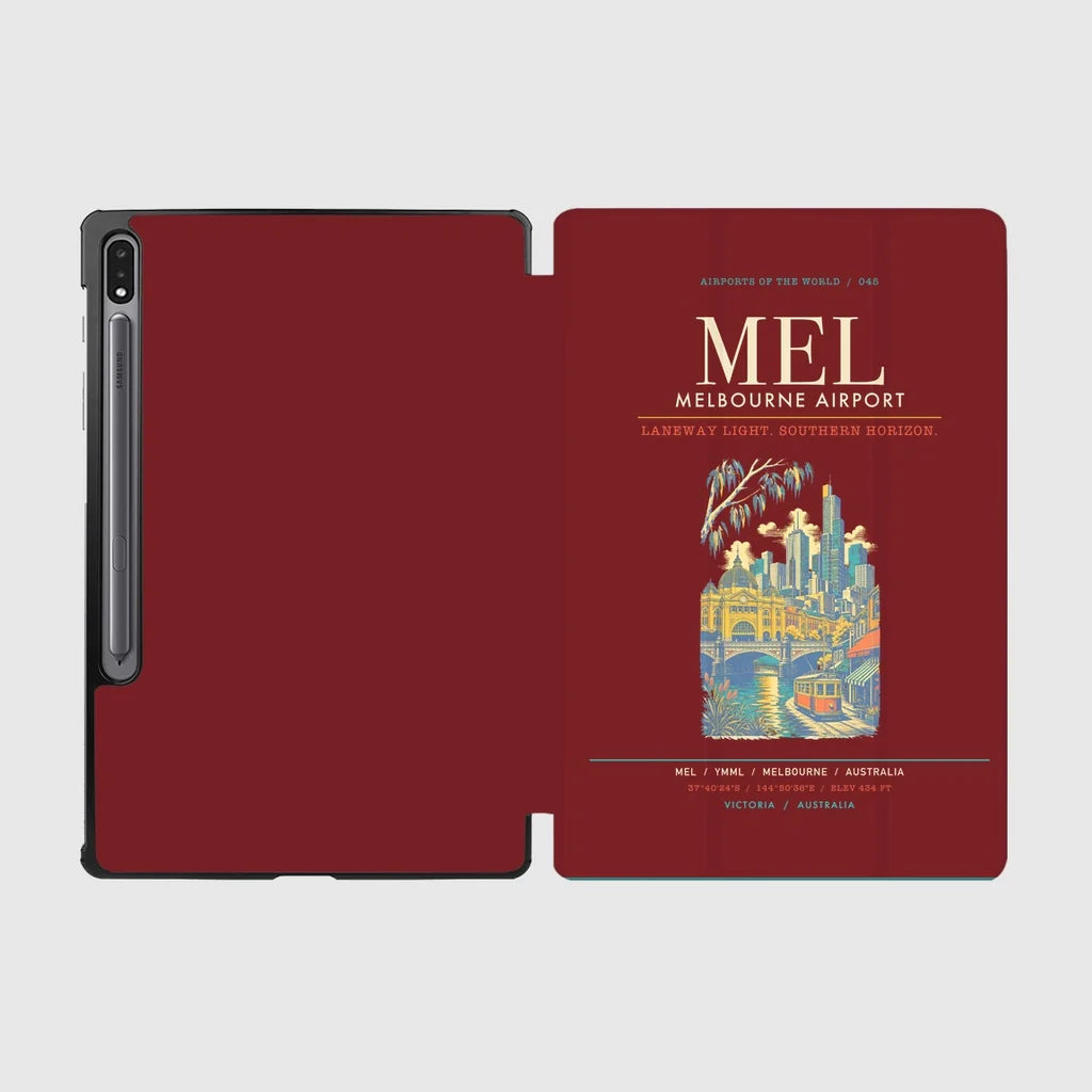 Melbourne Airport MEL - Dark Red