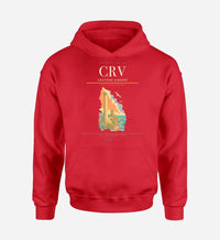 Thumbnail for Crotone Airport (CRV) design on red hoodie single-side print