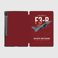 Thumbnail for Dassault Rafale C — F3-R standard design on dark red samsung tablet tablet case
