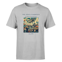 Thumbnail for VINTAGE G4004 - The Aerial Exhibition - Premium T-Shirt design on lightgray premium t shirt