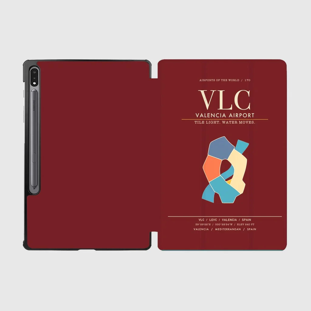 Valencia Airport VLC - Dark Red