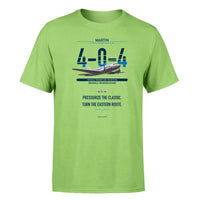 Thumbnail for Martin 4-0-4 design on light green single side