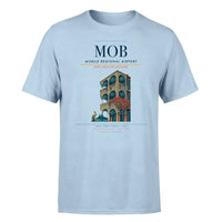 Thumbnail for Mobile Regional Airport (MOB) T-Shirt single-side front print in Light Blue | mobile-regional-airport-mob-double-side-t-shirt