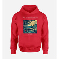 Thumbnail for VINTAGE G4531 - The Dawn Dispersal - Premium Hoodie design on red premium