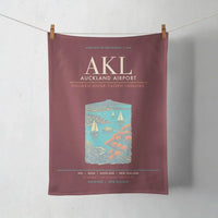 Thumbnail for Auckland Airport AKL - Dark Red