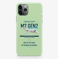 Thumbnail for Cessna Citation M2 Gen2 design on light green magsafe iphone case, for iPhone Pro Max