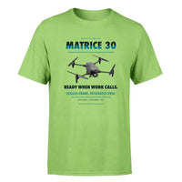 Thumbnail for DJI Matrice 30 design on light green single side