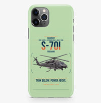 Thumbnail for Sikorsky S-70i FIREHAWK design on light green magsafe iphone case, for iPhone Pro Max