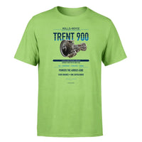 Thumbnail for Trent 900 design on light green single side