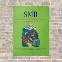 Thumbnail for Simón Bolívar International Airport SMR — Santa Marta vertical canvas print - no frame - light green background