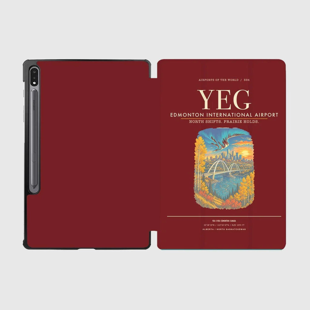 Edmonton International Airport YEG - Dark Red