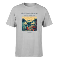 Thumbnail for VINTAGE G4195 - The Float Dock Morning - Premium T-Shirt design on lightgray premium t shirt