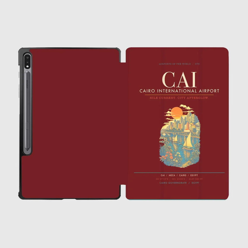 Cairo International Airport CAI - Dark Red