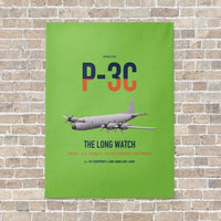 Thumbnail for P-3C Orion vertical canvas print - no frame - light green background
