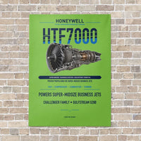 Thumbnail for HTF7000 vertical canvas print - no frame - light green background