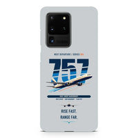 Thumbnail for Boeing 757-200 design on samsung case - light gray
