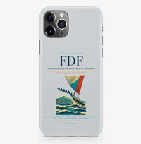Thumbnail for Fort-de-France Airport (FDF) design on light gray iPhone 16 Pro MagSafe case