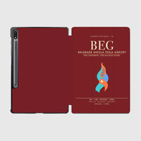 Thumbnail for Belgrade Nikola Tesla Airport BEG - Dark Red