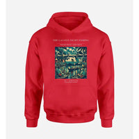 Thumbnail for VINTAGE G4407 - The Lagoon Night Fishing - Premium Hoodie design on red premium