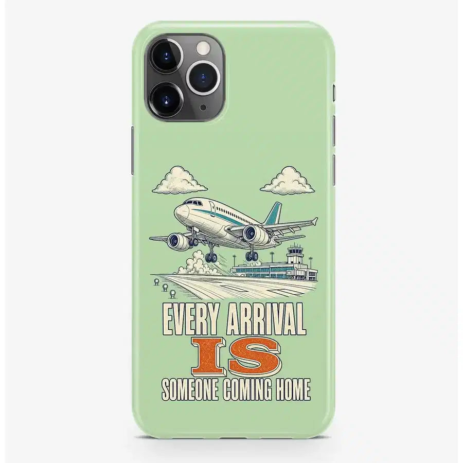 SIGNAL 523 - Every Arrival Is Someone Coming Home - MagSafe iPhone Pro Max design on light green magsafe iphone pro max