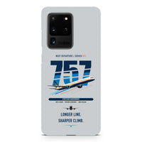 Thumbnail for Boeing 757-300 design on samsung case - light gray