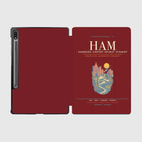 Thumbnail for Hamburg Airport Helmut Schmidt HAM - Elbe Brick Tide Signal - Dark Red