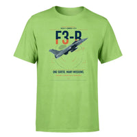Thumbnail for Dassault Rafale C — F3-R standard design on light green t-shirt, single-side print