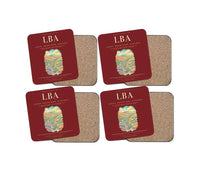 Thumbnail for Leeds Bradford Airport LBA - Dark Red